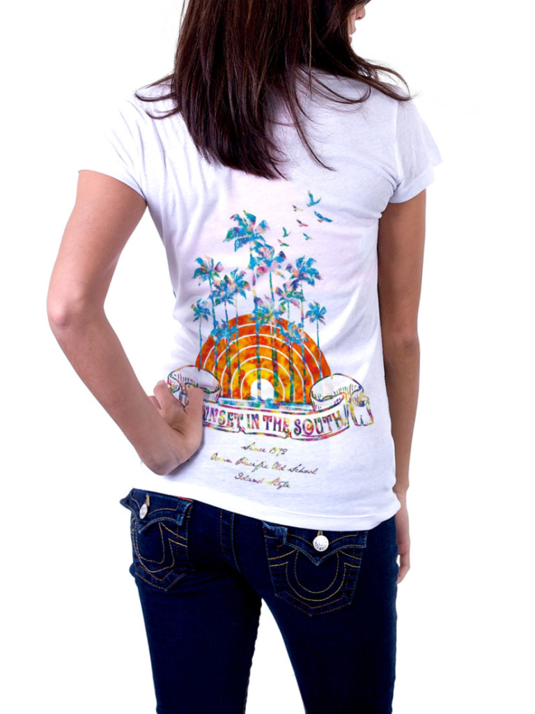 オリジナルTシャツ 「SUNSET IN THE SOUTH」