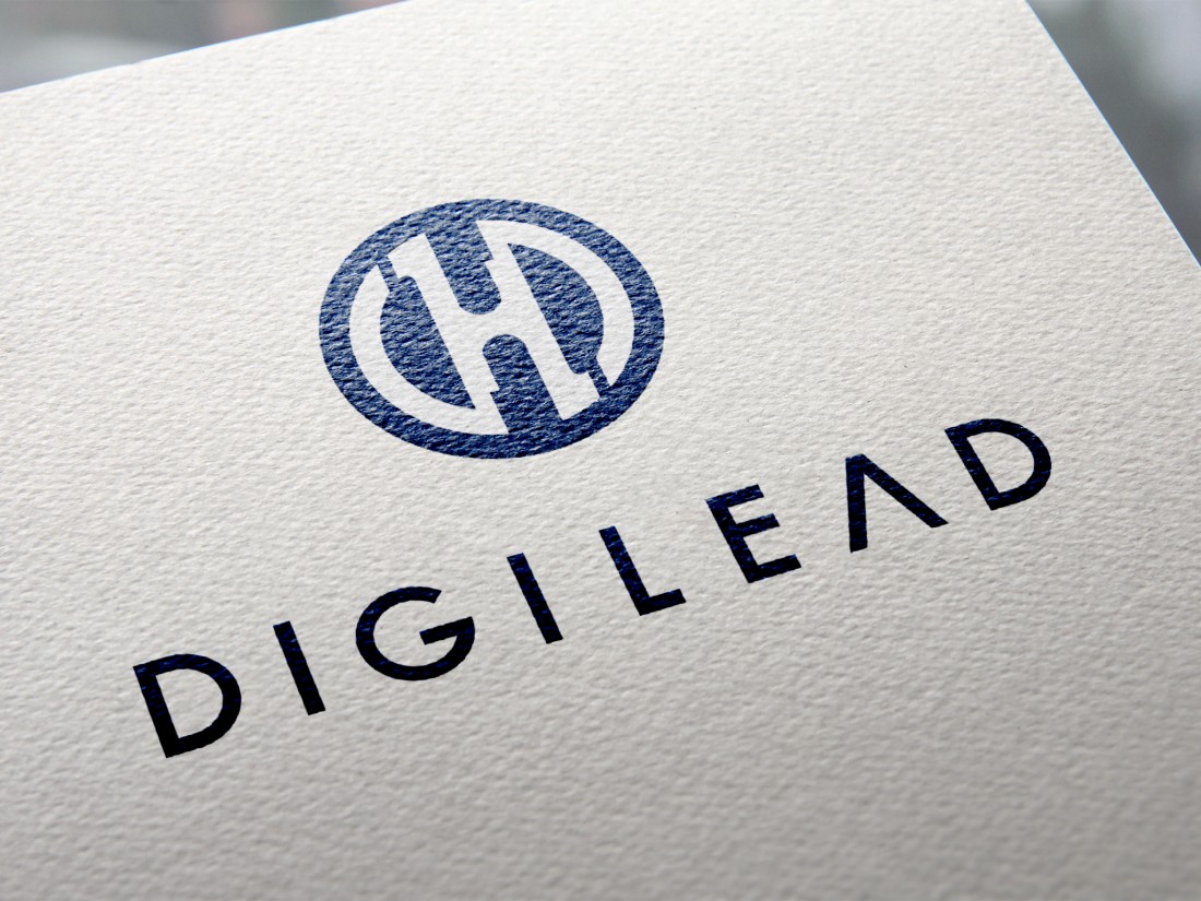 沖縄でアプリ開発を行っている企画開発会社「DIGILEAD（デジリード）」ロゴデザイン