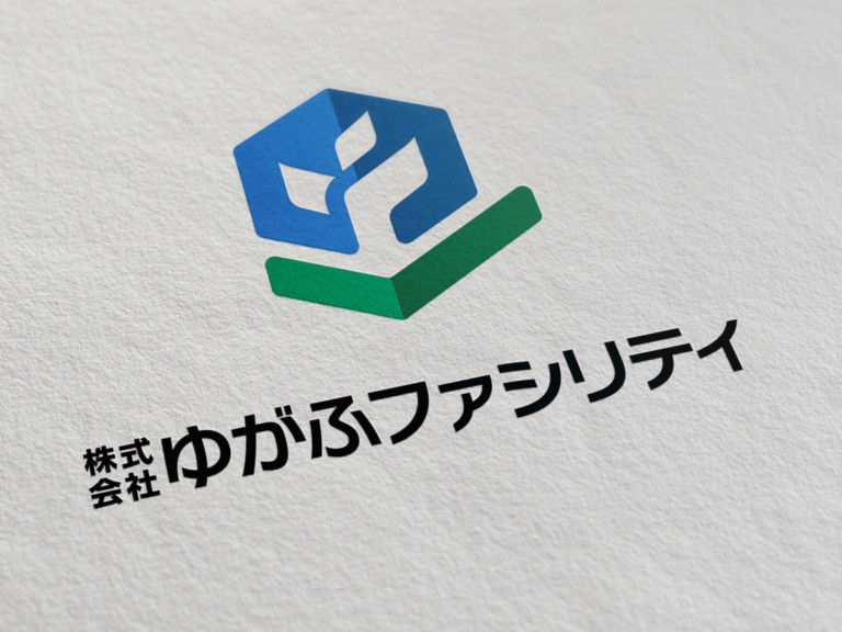 株式会社ゆがふファシリティ ロゴデザイン