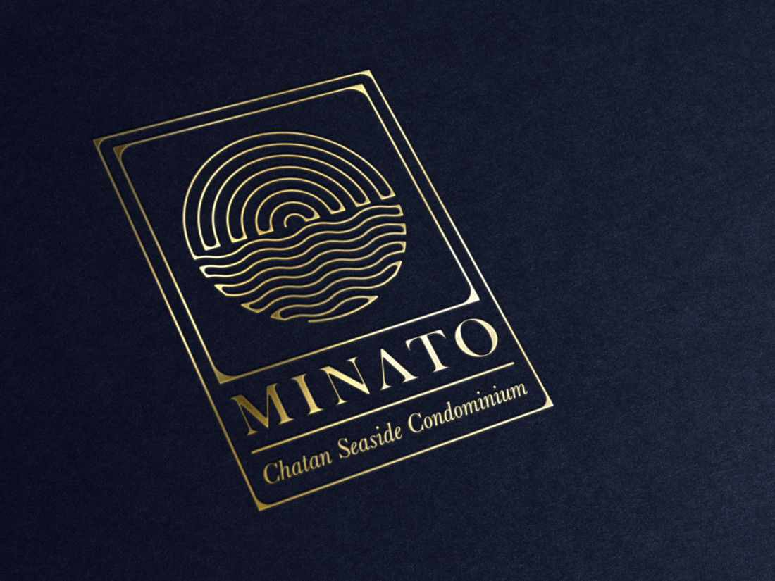 minato chatan seaside condominium ロゴデザイン